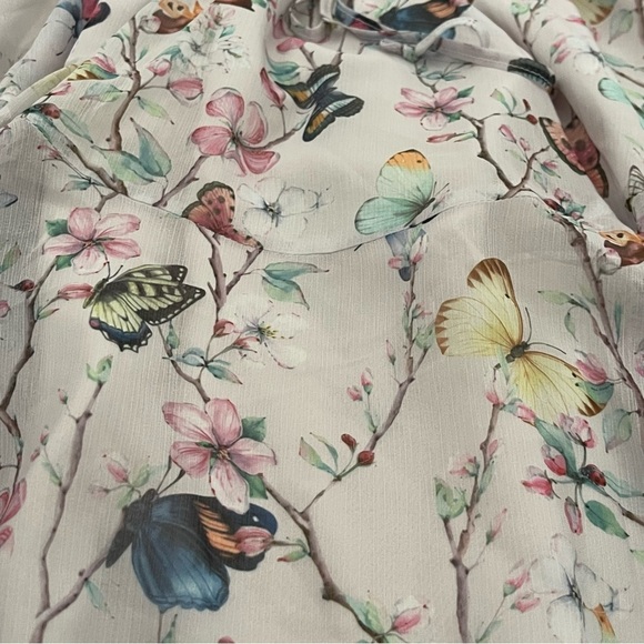 REVOLVE Steve Madden Kirsty Butterfly Dress in Light Pink Size Small - Picture 10 of 10